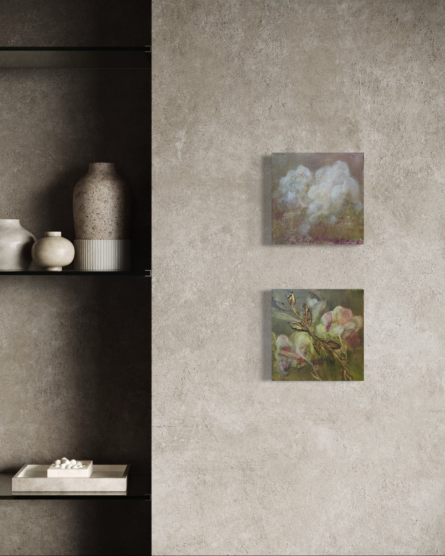 8x8" Flower Study - Original Painting