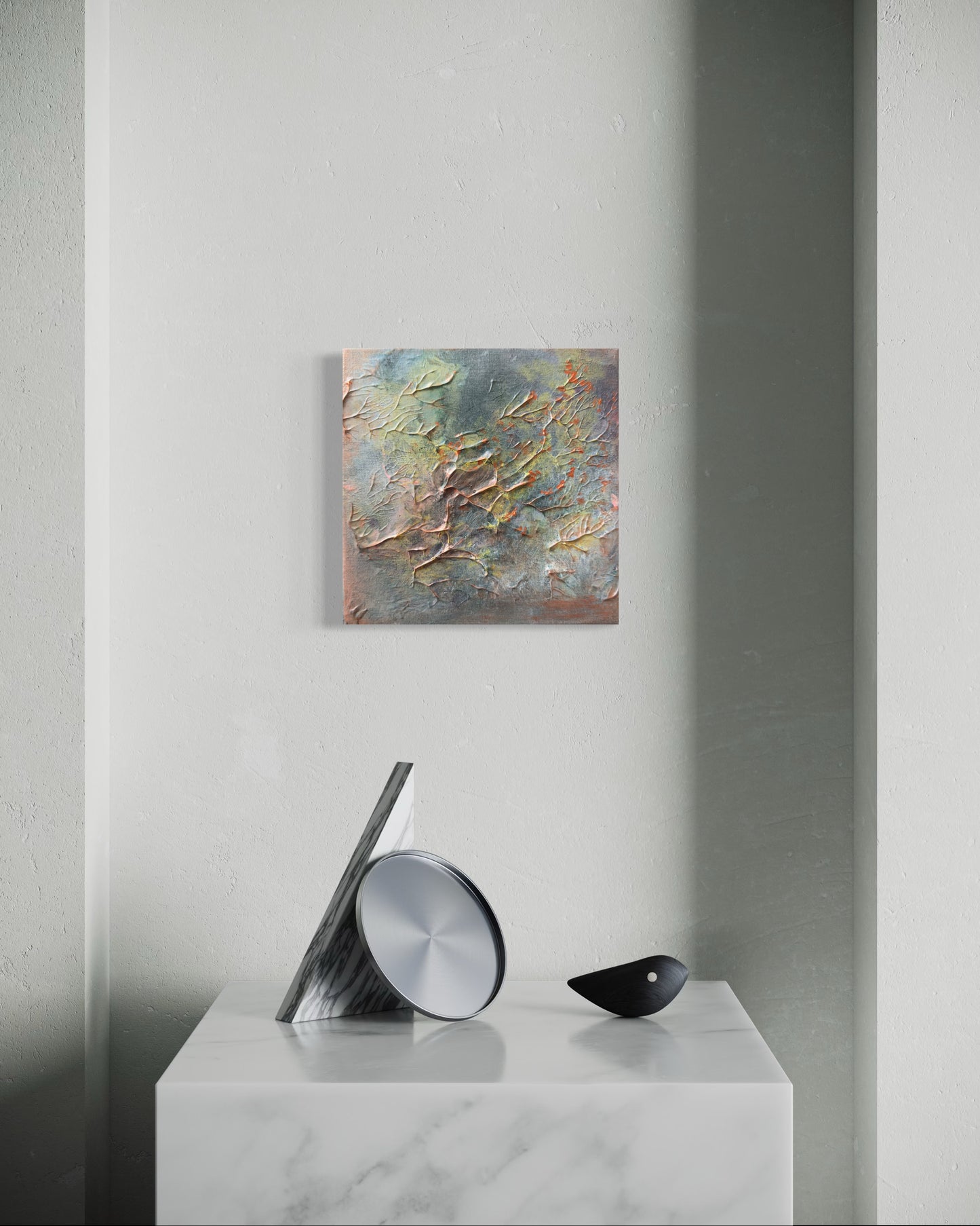 Reflections Of The Hidden Sun, 8x8"- Original Painting