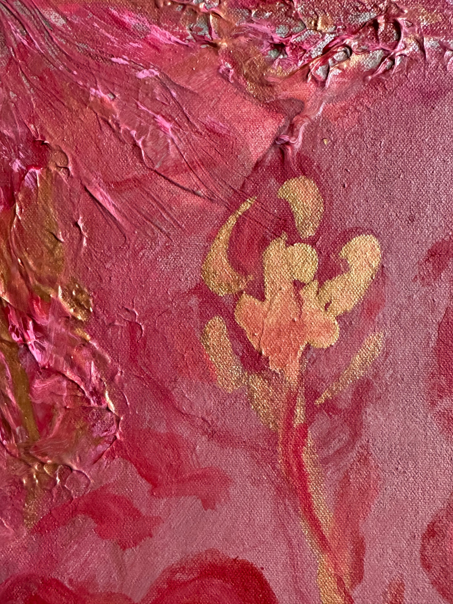 Fire & Bloom, 18x24" -  Original Painting