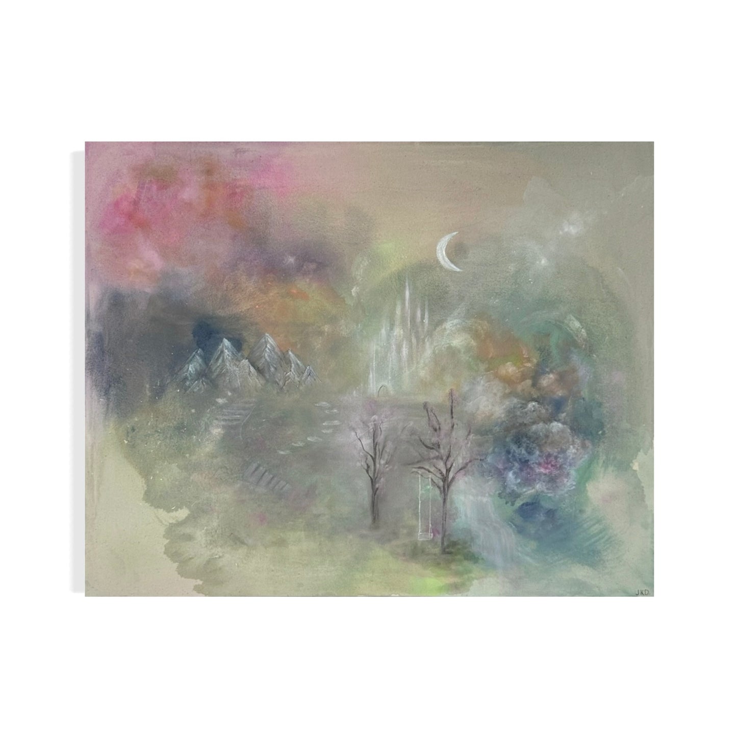 Fairy Moon, 24x30" - Original Painting