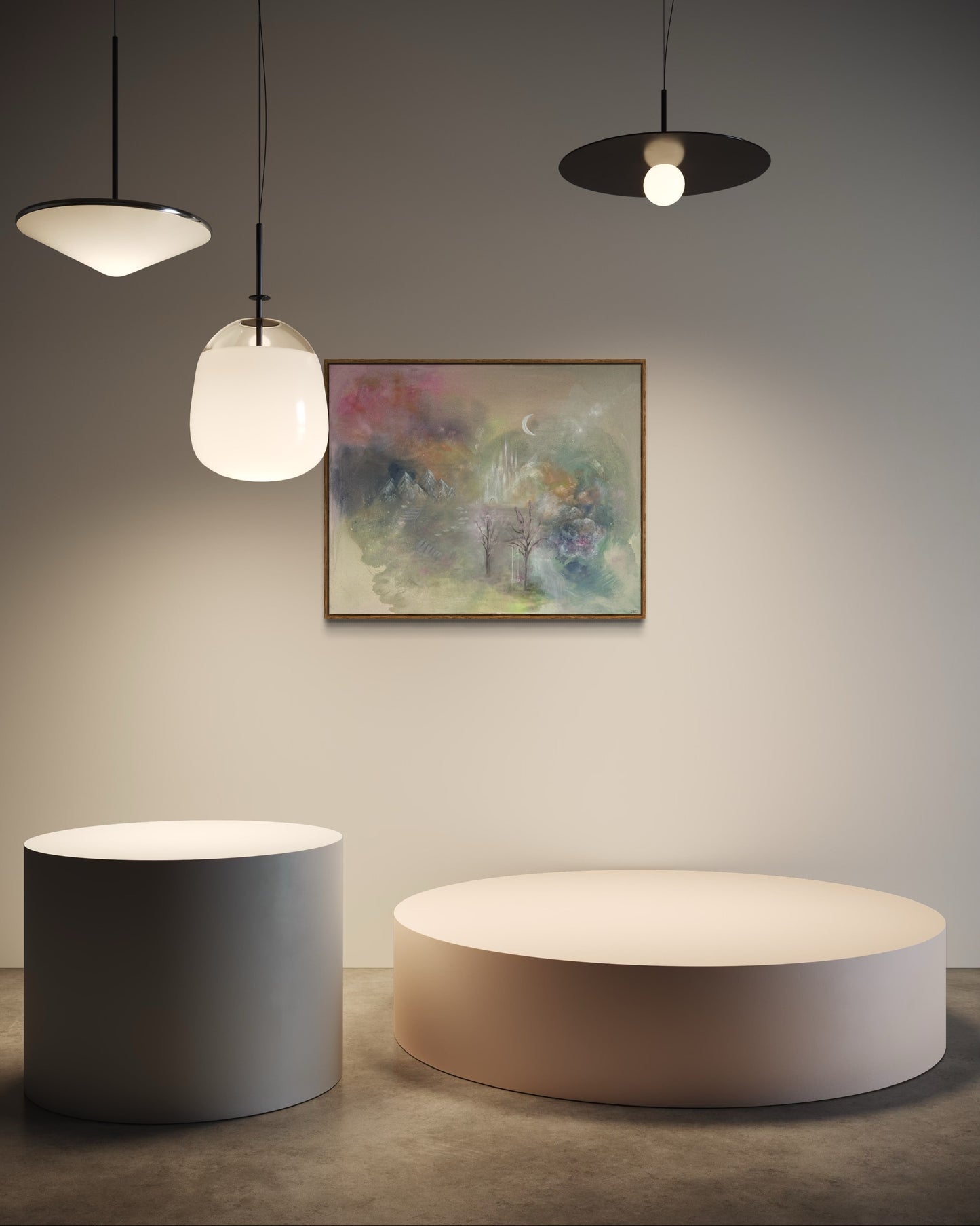 Fairy Moon, 24x30" - Original Painting