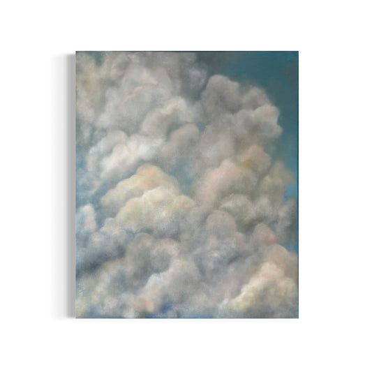 Cotton Candy Clouds, 20x24" - Original Painting