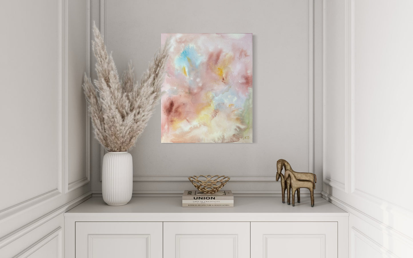 When Your Autumn Meets My Summer, 20x24" - Original Painting