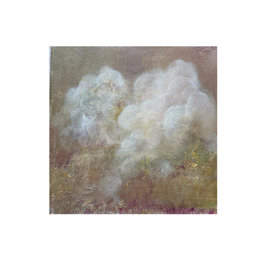 8x8" Cloud Study - Original Painting