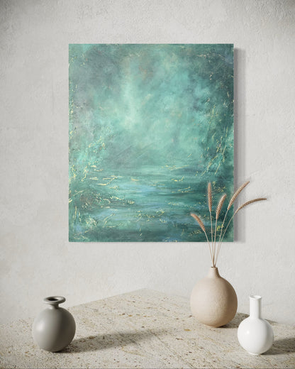 Where Stillness Meets Light, 20x24" - Original Painting