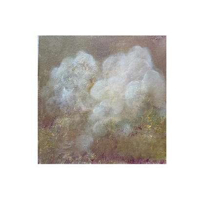 8x8" Cloud Study - Original Painting