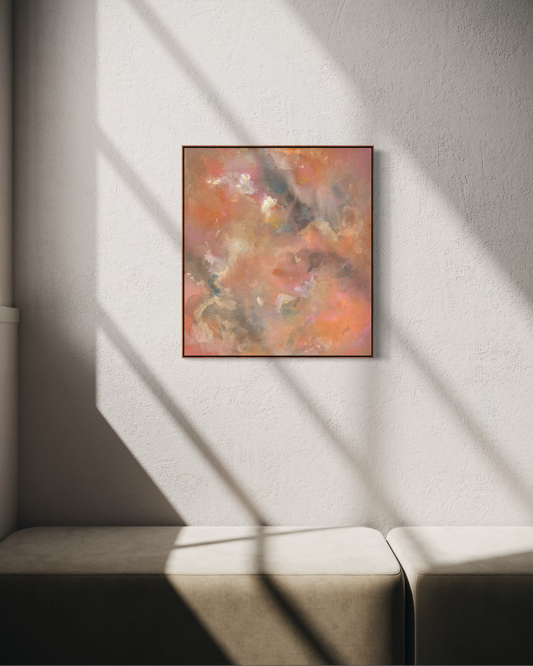 Sunburst, 18x20" -  Original Painting